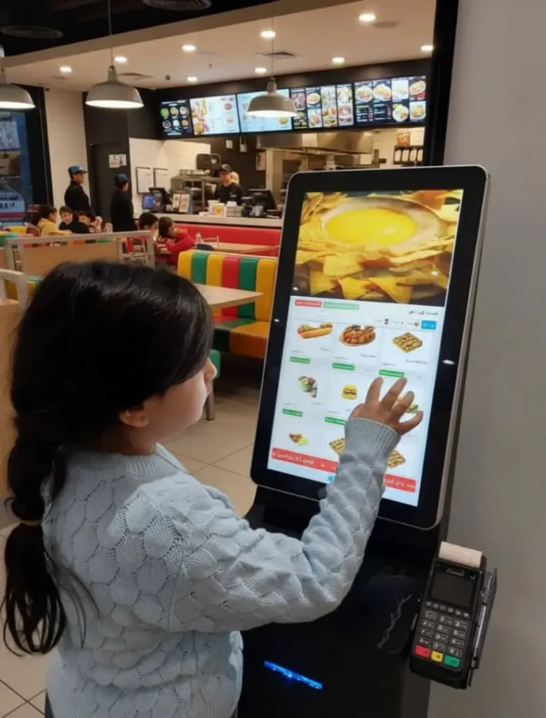 کیوسک سفارش گیر الفی کیوسک سفارش گیر الفی